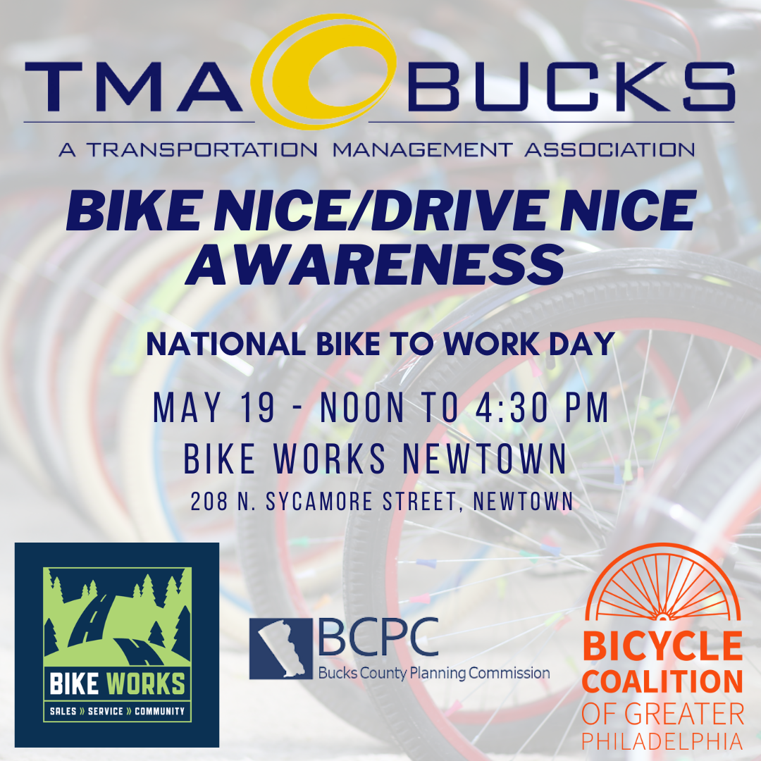 Bike Nice/Drive Nice Awareness For National Bike To Work Day